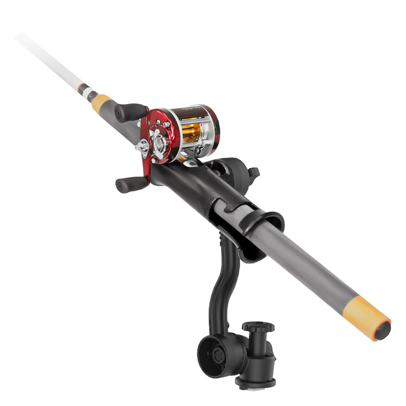 RAP-390-PA-411:RAP-390-PA-411_1:RAM® Tube Jr.™ Rod Holder with Extension Arm and RAM® Track-Node™ Base