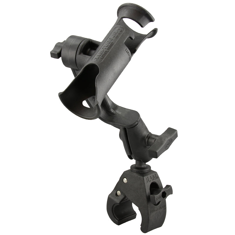 RAP-390-RB-404U:RAP-390-RB-404U_1:RAM® Tube Jr.™ Rod Holder with Revolution Arm and RAM® Tough-Claw™ Base