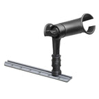 RAP-390-SAAPU:RAP-390-SAAPU_1:RAM® Tube Jr.™ Rod Holder with RAM® Adapt-A-Post™ Track Base - 4" Post
