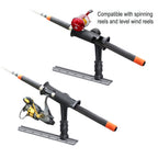 RAP-390-SAAPU:RAP-390-SAAPU_1:RAM® Tube Jr.™ Rod Holder with RAM® Adapt-A-Post™ Track Base - 4" Post