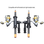 RAP-390-SAAPU:RAP-390-SAAPU_1:RAM® Tube Jr.™ Rod Holder with RAM® Adapt-A-Post™ Track Base - 4" Post
