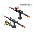 RAP-390-SBU:RAP-390-SBU_1:RAM® Tube Jr.™ Rod Holder with Bulkhead Base - 4" Post