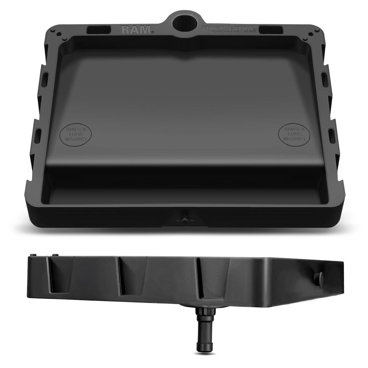 RAP-395-PU:RAP-395-PU_1:RAM® Stack-N-Stow™ Bait Board with Spline Post