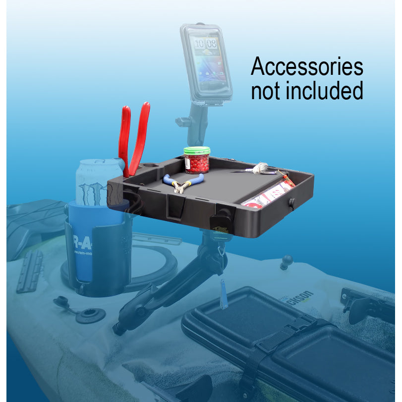 RAP-395-PU:RAP-395-PU_1:RAM® Stack-N-Stow™ Bait Board with Spline Post