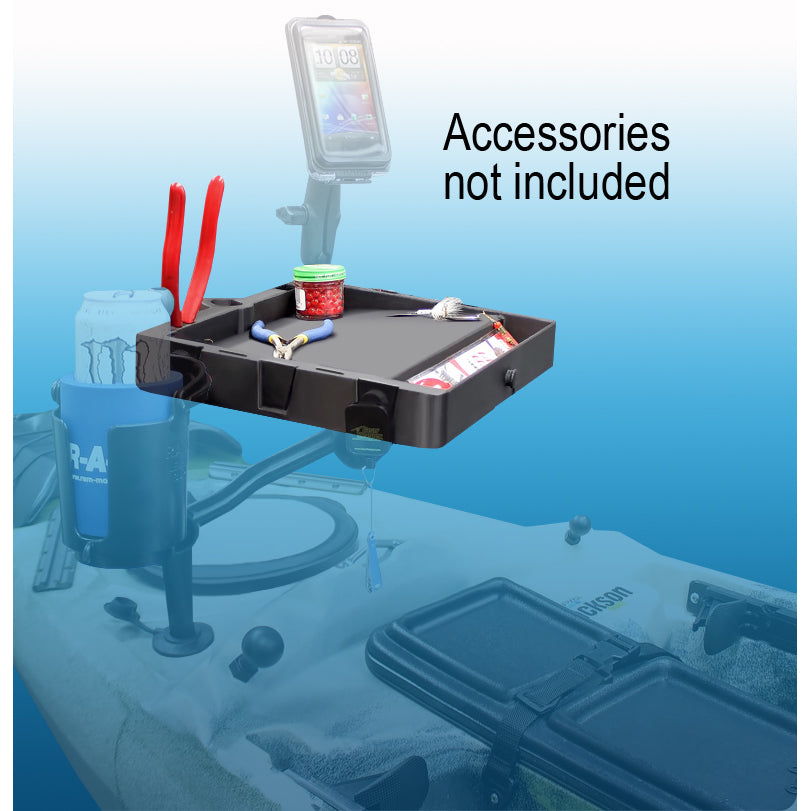 RAP-395-PU:RAP-395-PU_1:RAM® Stack-N-Stow™ Bait Board with Spline Post