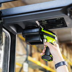RAP-396-MAG88U:RAP-396-MAG88U_1:RAM® Power-Grip™ Scanner Holder with Magnetic Tough-Mag™ Adapter