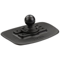 RAP-398-BLK-202U:RAP-398-BLK-202U_1:RAM® Bond-A-Base™ Black Adhesive Base with Ball