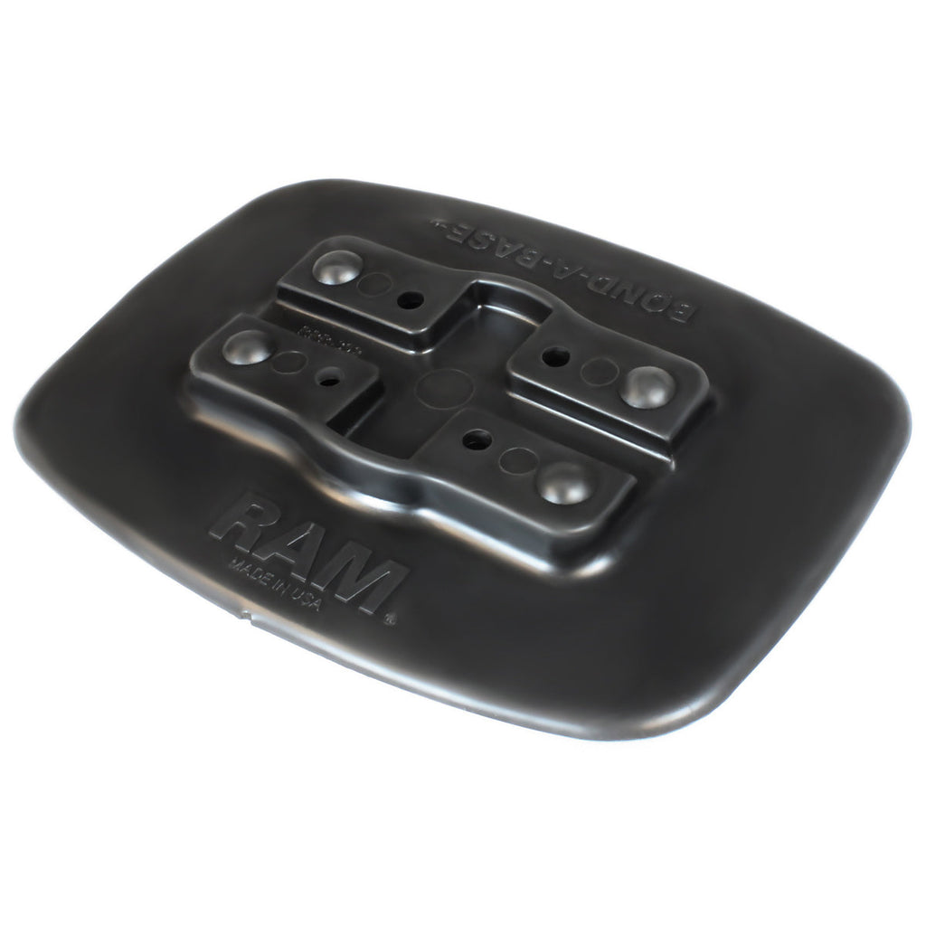 RAP-398-BLKU:RAP-398-BLKU_1:RAM® Bond-A-Base™ Black Adhesive Base