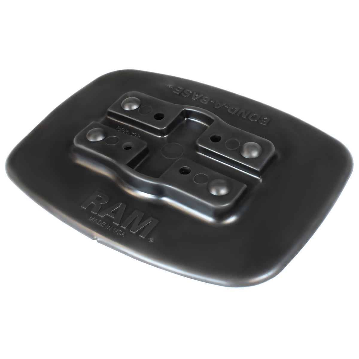 RAP-398-BLKU:RAP-398-BLKU_1:RAM® Bond-A-Base™ Black Adhesive Base