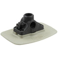 RAP-398-GRY-114BMPU:RAP-398-GRY-114BMPU_1:RAM® Bond-A-Base™ Gray Adhesive Base with RAM ROD® Post/Spline Receiver