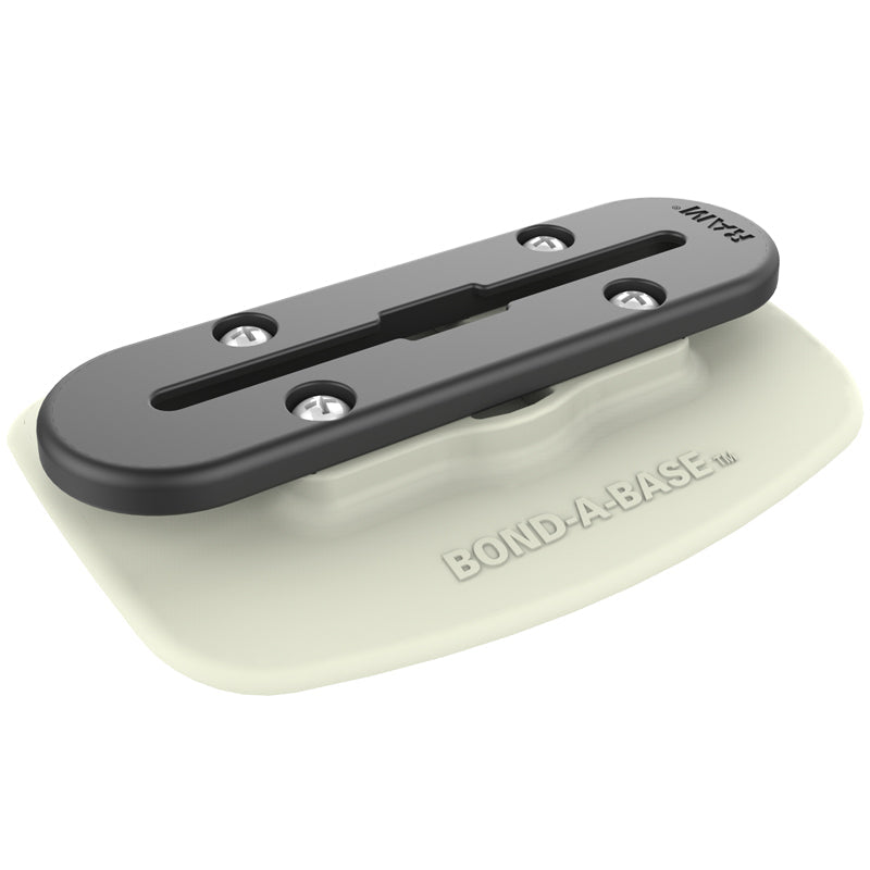 RAP-398-GRY-TRACK-AU:RAP-398-GRY-TRACK-AU_1:RAM® Bond-A-Base™ Adhesive Base with RAM® Tough-Track™