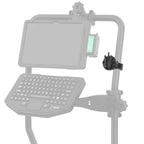 RAP-400-1-MCU:RAP-400-1-MCU_1:RAM® Microphone Low Profile Tough-Claw™ Small Clamp Mount