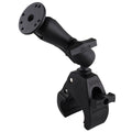 RAP-401-202U:RAP-401-202U_1:RAM® Tough-Claw™ Large Clamp Double Ball Mount with Round Plate