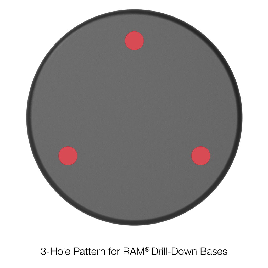 RAP-402U:RAP-402U_1:RAM® Cable Manager for Large Electronic Mounts