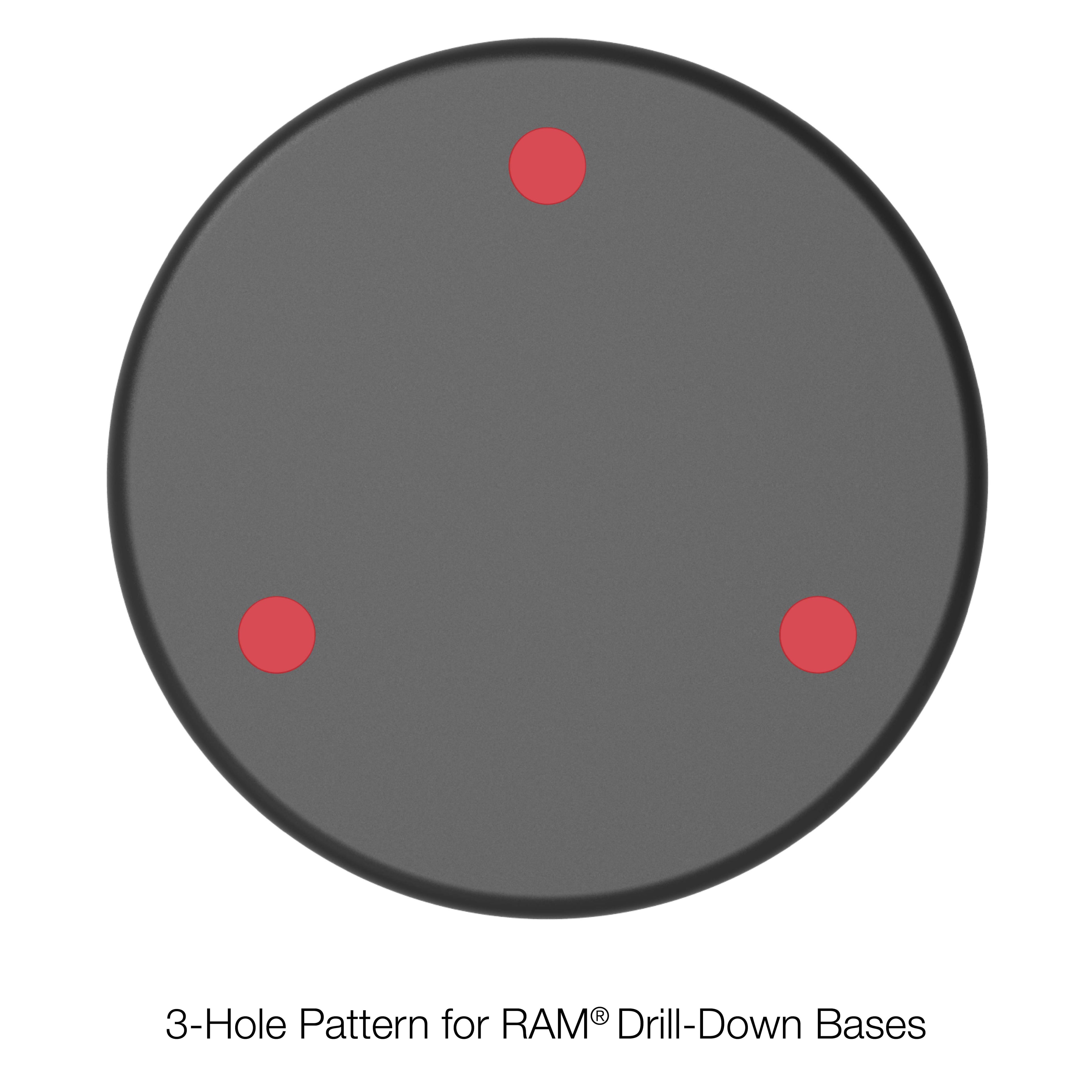 RAP-402U:RAP-402U_1:RAM® Cable Manager for Large Electronic Mounts