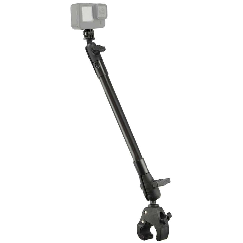 RAP-404-PP12-GOP1U:RAP-404-PP12-GOP1U_1:RAM® Tough-Pole™ 22" Action Camera Mount with Medium RAM® Tough-Claw™
