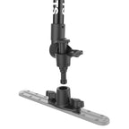 RAP-411-18-18-A-GOP1:RAP-411-18-18-A-GOP1_1:RAM® Tough-Pole™ 48" Camera Mount with Double Pipe & Dual Track Base