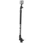 RAP-411-18-A-GOP1-1:RAP-411-18-A-GOP1-1_1:RAM® Tough-Pole™ Camera Mount with Single Pipe & RAM® Track-Node™ Base