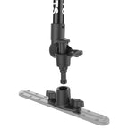 RAP-411-18-A-GOP1:RAP-411-18-A-GOP1_1:RAM® Tough-Pole™ 24" Camera Mount with Single Pipe & Dual Track Base