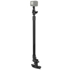 RAP-422-18-A-GOP1:RAP-422-18-A-GOP1_1:RAM® Tough-Pole™ 24" Action Camera Mount with Single Pipe & Track Base