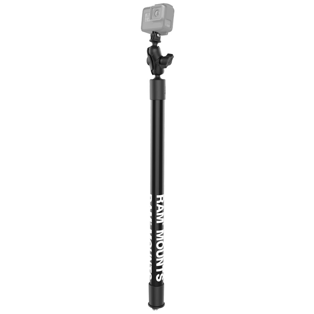 RAP-425-18-A-GOP1:RAP-425-18-A-GOP1_1:RAM® Tough-Pole™ 23" Action Camera Track Mount