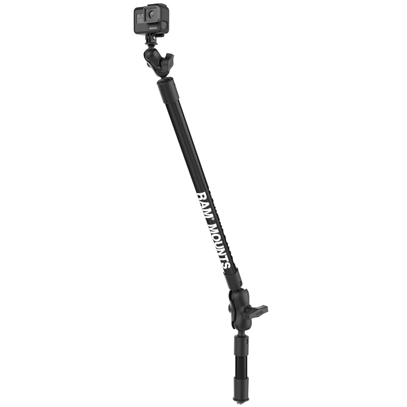 RAP-425-4-18-A-GOP1:RAP-425-4-18-A-GOP1_1:RAM® Tough-Pole™ 33" Action Camera Track Mount