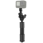 RAP-425-4-A-GOP1:RAP-425-4-A-GOP1_1:RAM® Tough-Pole™ 9" Action Camera Track Mount