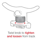 RAP-432U:RAP-432U_1:RAM® Tough-Cleat™ Anchor Tie-Off with Track Adapter