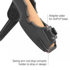 RAP-433-BMP:RAP-433-BMP_1:RAM ROD® HD Fishing Rod Holder with Bulkhead/Flat Surface Base