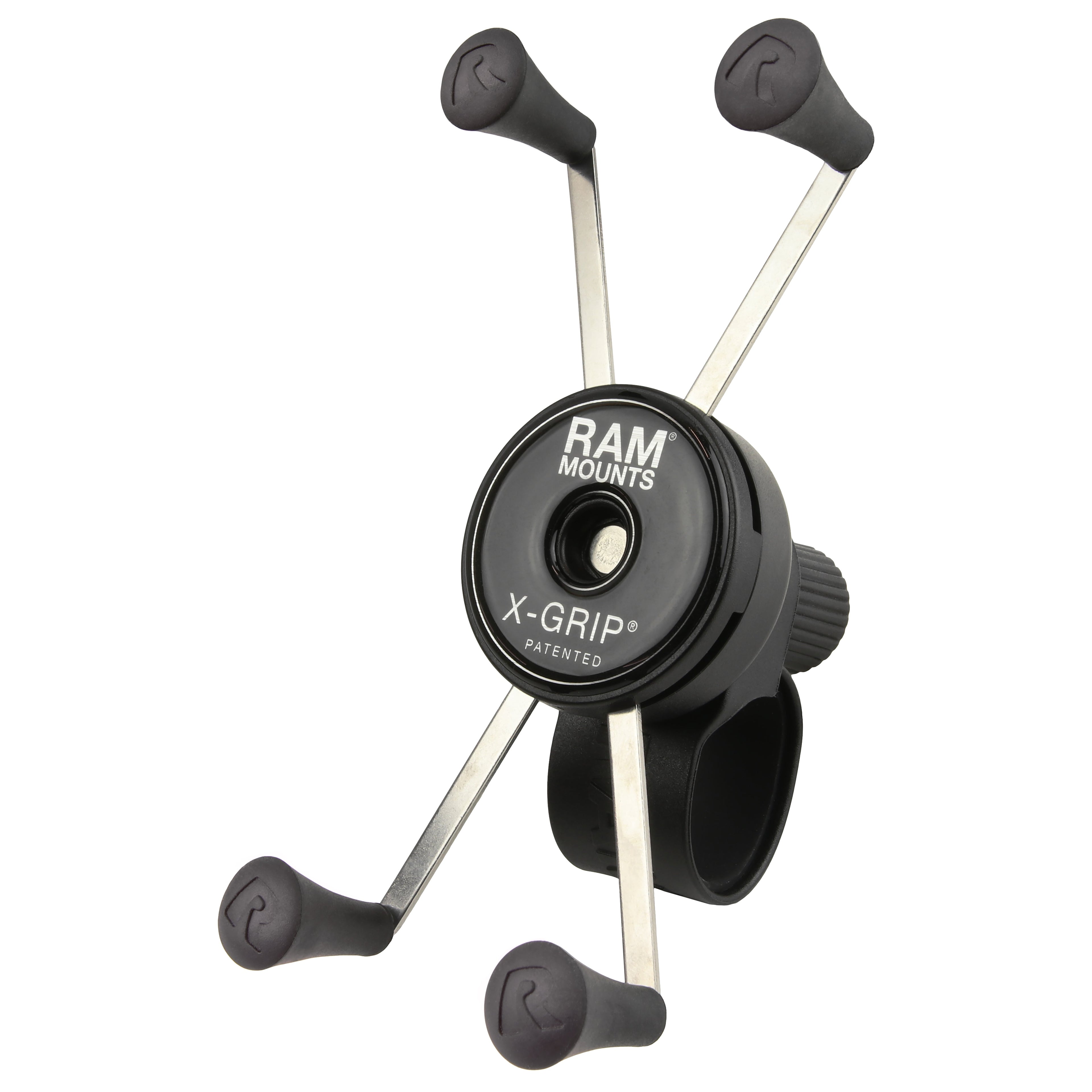 RAP-460-UN10U:RAP-460-UN10U_1:RAM® X-Grip® Large Phone Mount with RAM® Tough-Strap™ Handlebar Base