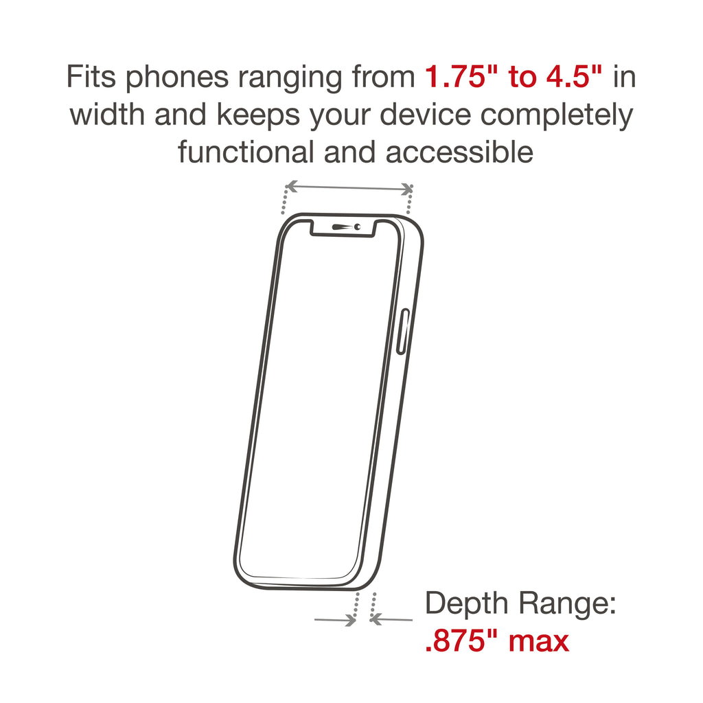 RAP-460-UN10U:RAP-460-UN10U_1:RAM® X-Grip® Large Phone Mount with RAM® Tough-Strap™ Handlebar Base