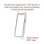 RAP-460-UN10U:RAP-460-UN10U_1:RAM® X-Grip® Large Phone Mount with RAM® Tough-Strap™ Handlebar Base