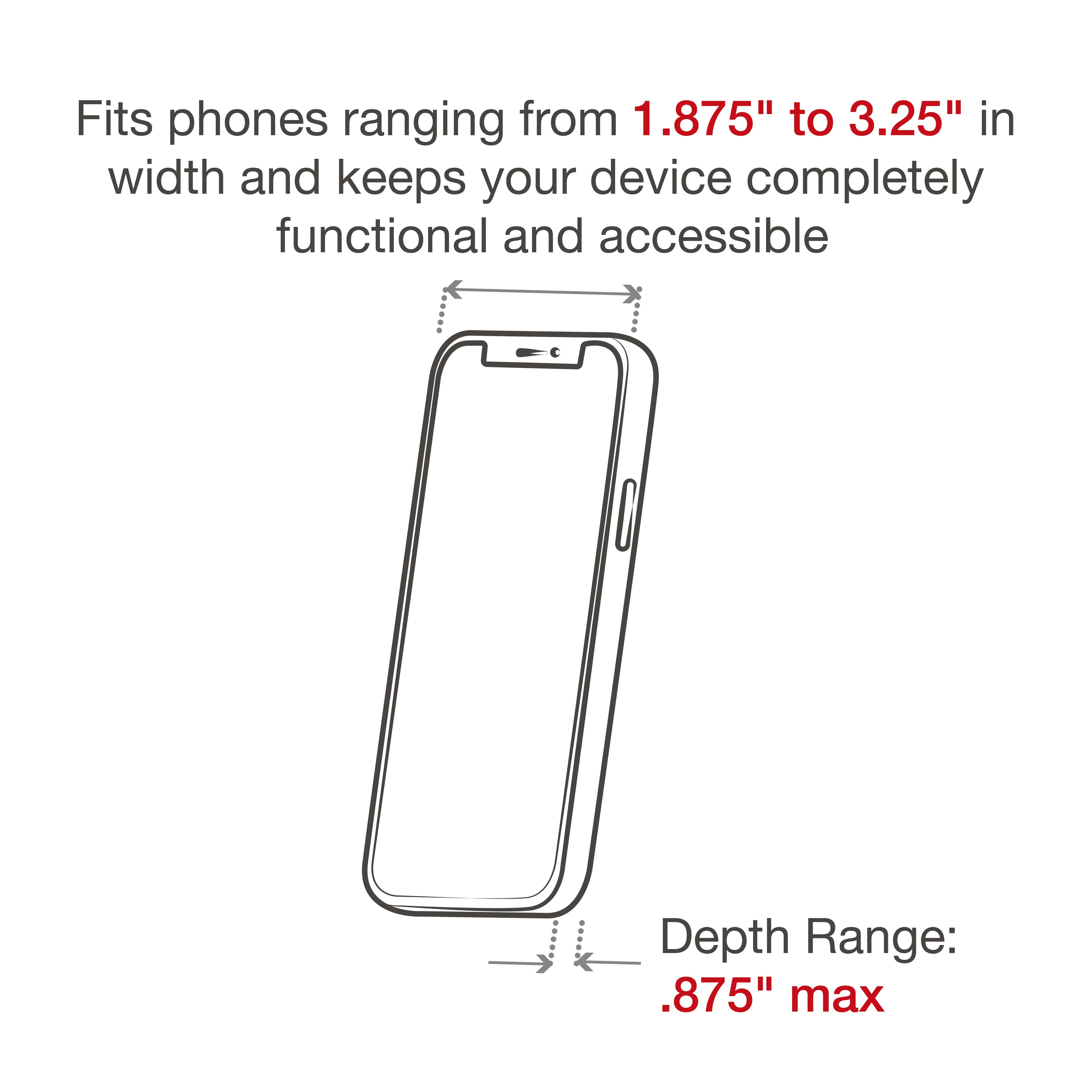 RAP-460-UN7U:RAP-460-UN7U_1:RAM® X-Grip® Phone Mount with RAM® Tough-Strap™ Handlebar Base