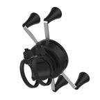 RAP-460Z-UN7U:RAP-460Z-UN7U_1:RAM® X-Grip® Phone Mount with Low-Profile Zip Tie Handlebar Base