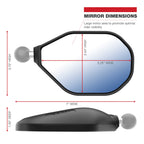 RAP-465RU:RAP-465RU_1:RAM® Tough-Mirror™ Right Mirror without Ball