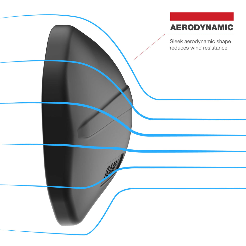 RAP-465RU:RAP-465RU_1:RAM® Tough-Mirror™ Right Mirror without Ball