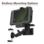 RAP-467U:RAP-467U_1:RAM® Dashboard Mounting Plate for '18-26 Freightliner Cascadia