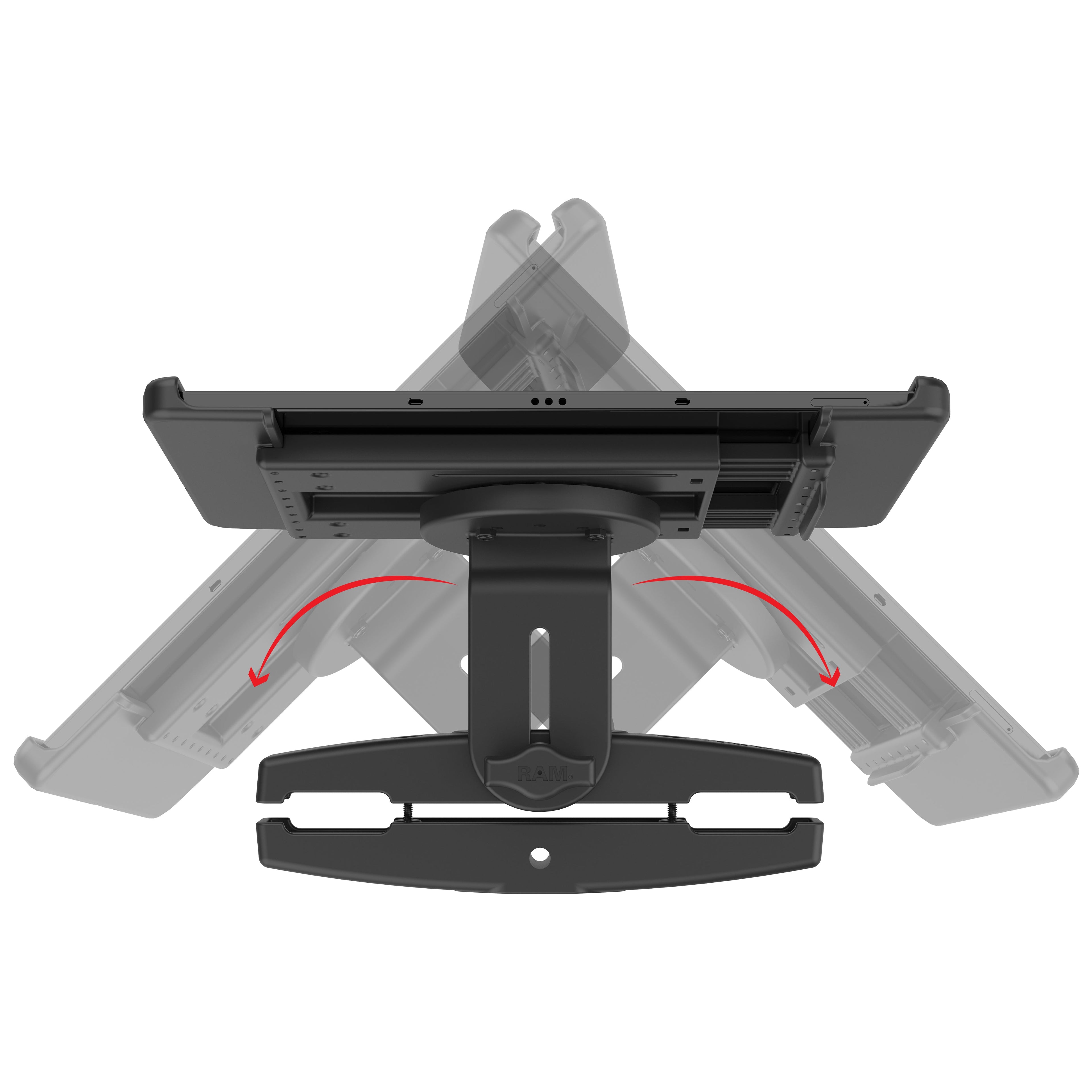 RAP-469U:RAP-469U_1:RAM® Headrest Swivel Mount for Tab-Tite™ Holders