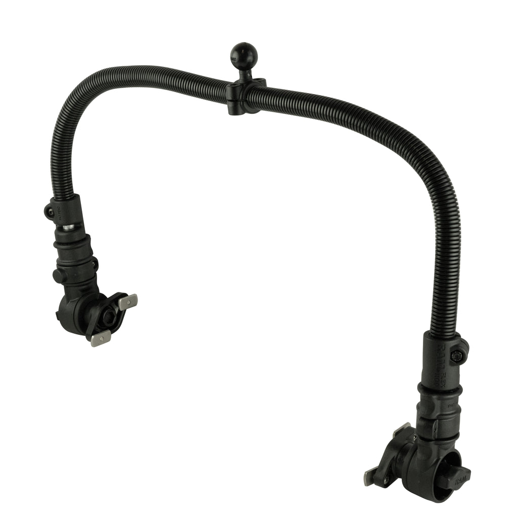 RAP-AAPR-WCT-2-30BU:RAP-AAPR-WCT-2-30BU_1:RAM® Rugged Quick Release Wheelchair 2-Point Base with Ball