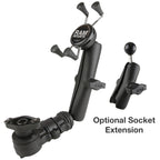 RAP-AAPR-WCT-419-UN7U:RAP-AAPR-WCT-419-UN7U_1:RAM® Phone Mount for Wheelchair Armrests with Quick Release & Swivel