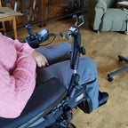 RAP-AAPR-WCT-419-UN7U:RAP-AAPR-WCT-419-UN7U_1:RAM® Phone Mount for Wheelchair Armrests with Quick Release & Swivel