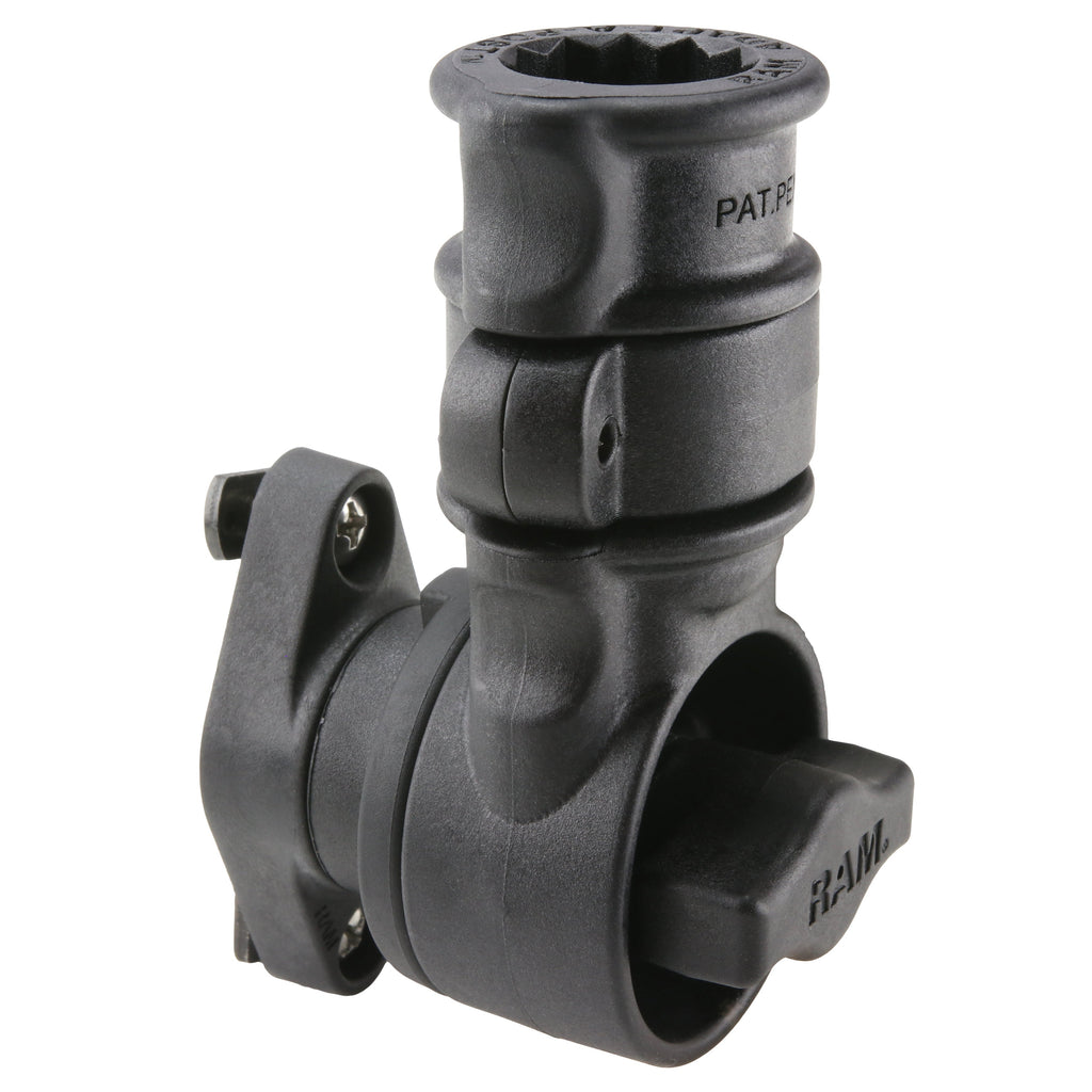 RAP-AAPR-WCT:RAP-AAPR-WCT_1:RAM® Universal Wheelchair Track Base with Quick Release & Swivel Feature