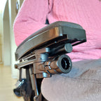 RAP-AAPR-WCT:RAP-AAPR-WCT_1:RAM® Universal Wheelchair Track Base with Quick Release & Swivel Feature