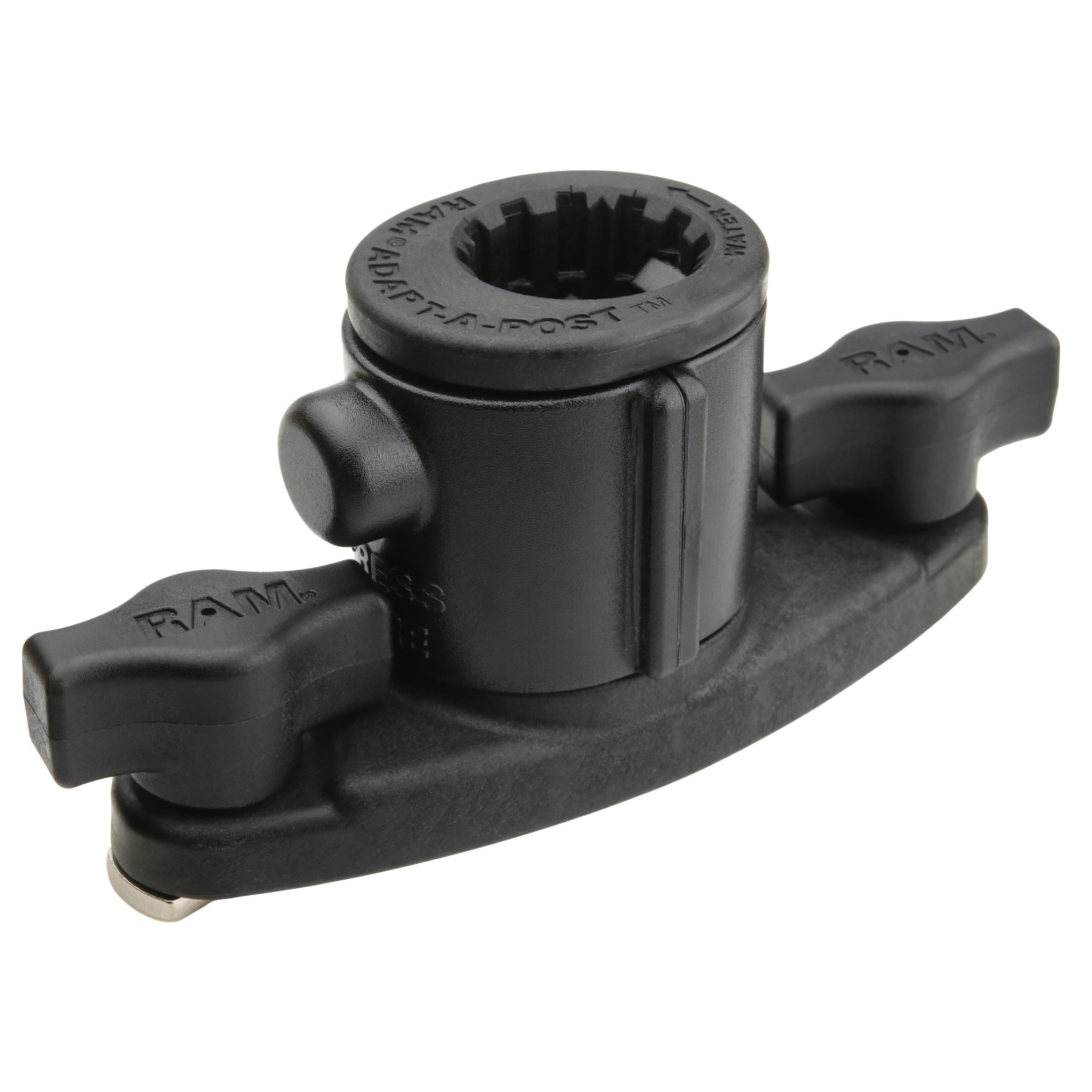 RAP-AAPUDT-1U:RAP-AAPUDT-1U_1:RAM® Universal Adapt-A-Post™ Dual T-Bolt Track Base