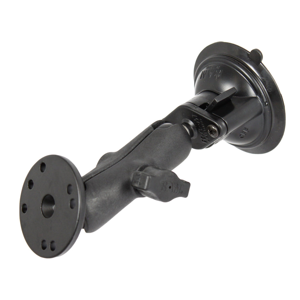 RAP-B-101-2241-OT1U:RAP-B-101-2241-OT1U_1:RAM® Twist-Lock™ Composite Suction Cup Mount with Round Plate