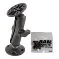 RAP-B-101-G1U:RAP-B-101-G1U_1:RAM® Composite Double Ball Mount with Hardware for Garmin GPSMAP + More