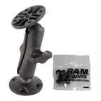 RAP-B-101-G1U:RAP-B-101-G1U_1:RAM® Composite Double Ball Mount with Hardware for Garmin GPSMAP + More