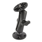 RAP-B-101AU:RAP-B-101AU_1:RAM® Composite Double Ball Mount with 1/4"-20 Male Thread
