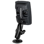 RAP-B-101U-LO11:RAP-B-101U-LO11_1:RAM® Composite Double Ball Mount for Lowrance Elite-4 & Mark-4 Series