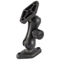 RAP-B-102-2U:RAP-B-102-2U_1:RAM® Low-Profile Composite Double Ball Mount with Two Diamond Plates